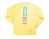 "NICE OUT BACK PRINT" LONG SLEEVE T-SHIRT.