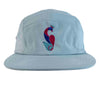 BLUE 5-PANEL HAT