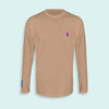 Nice Out Embroidered logo long sleeve tee